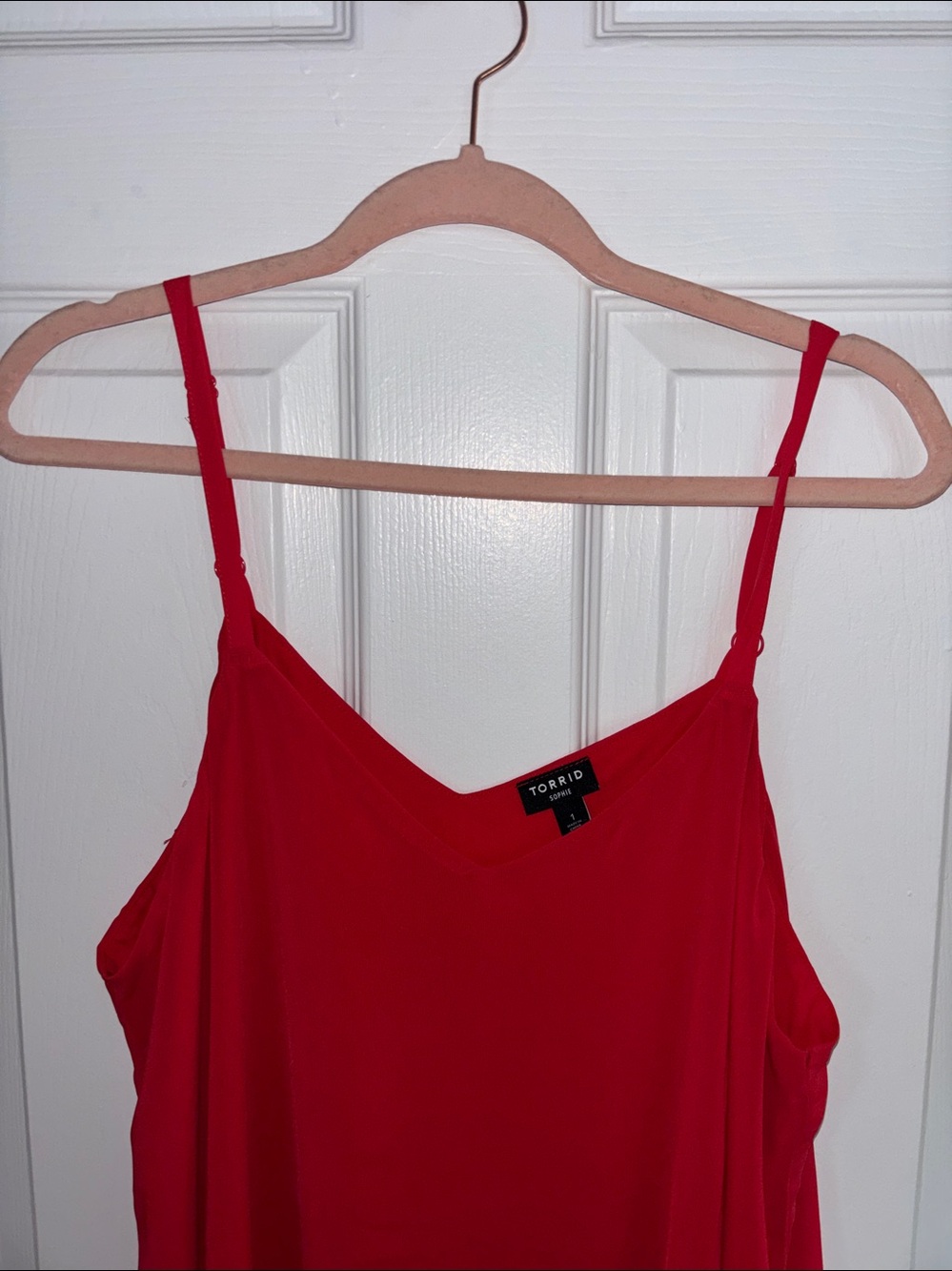 Plus Size Red Swing Tank - Picture 3 of 8